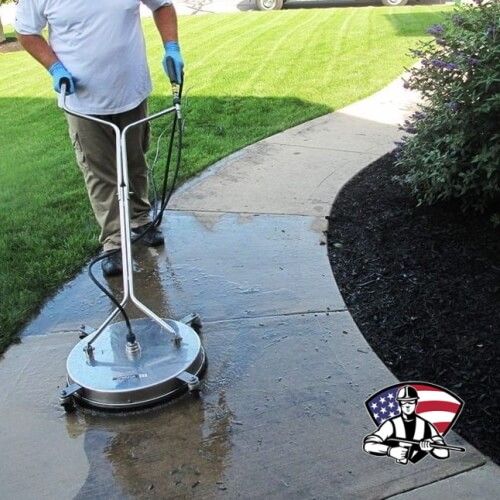 Residential Concrete Cleaning Friendswood TX